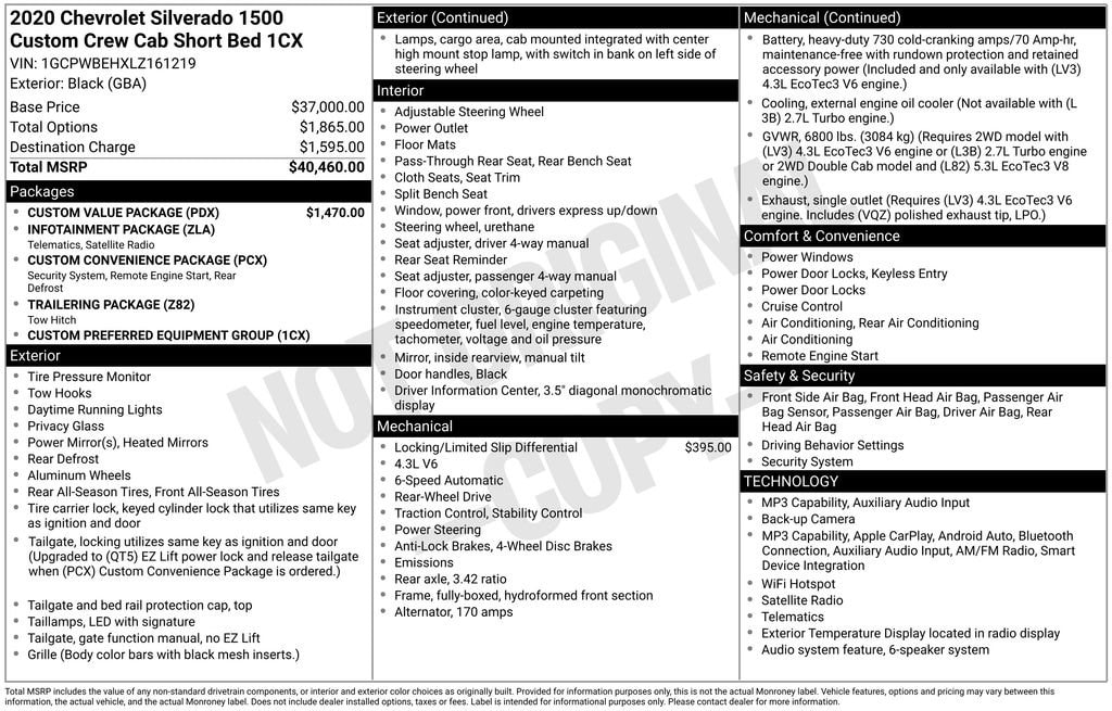 chevrolet silverado 1500 2020 1GCPWBEHXLZ161219 image chevrolet silverado 1500 2020 1GCPWBEHXLZ161219 image